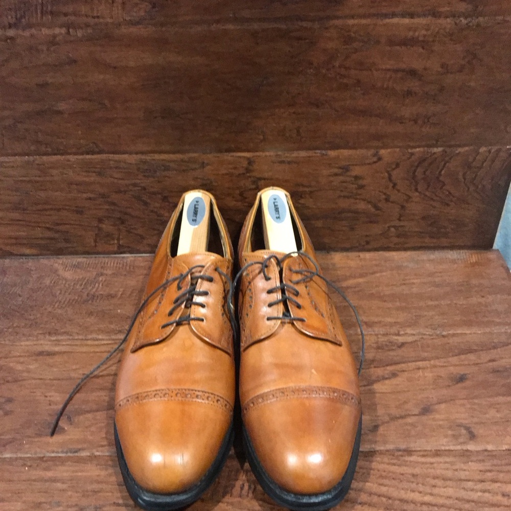 Allen Edmonds Tan Leather Men's Dress Shoes